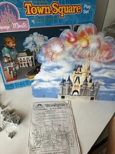 Disney Town Square Playset Parts Only Incomplete + Tree Bonus, Sears Exclusive