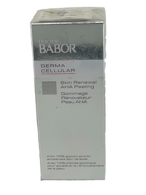 Dr Babor Derma Cellular Skin Renewal AHA Peeling 50ml Sealed 2008 Collectable