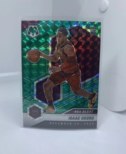 2020-21 Panini Mosaic Green RC #271 Isaac Okoro Cavaliers Rookie