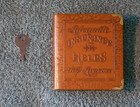 Vintage Zell Adequate Insurance Small Faux Book Coin/Bill Bank ~ Made in U.S.A. — photo 7