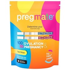 Ovulation and Pregnancy Strips Kit - 100 Ovulation, 50 Pregnancy