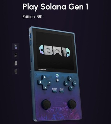 Play Solana Gen 1 Edition BR1 Gaming Crypto Web 3 Wallet Konsole NEU OVP