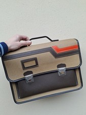 DIANA ELITE CARTELLA VALIGETTA VINTAGE Anni 70 80 Pelletteria Scuola Nuova !!