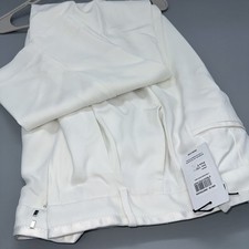 Reiss Lydia Double Pleat Wide Leg Pant Trousers Woman  s UK6 US 2 Cream NEW