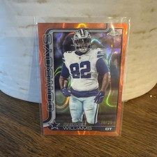 2025 Topps Chrome - Quinnen Williams #72 orange /25