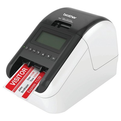 Brother QL-820NWBC Ultra Flexible Label Printer Black/White 110ppm  New 