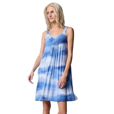 New Simply Vera Vera Wang Blue Chemise Nightgown Size XL X-Large NWT