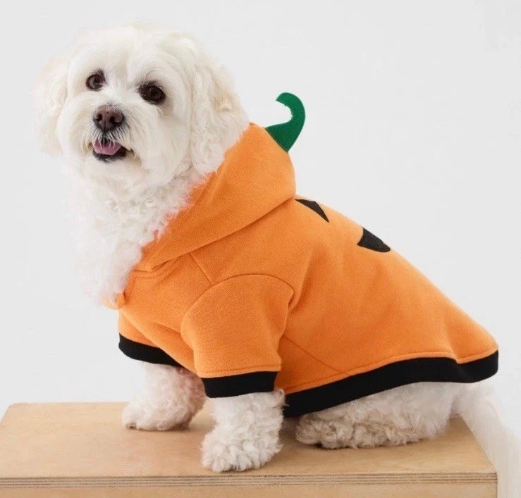 Sudadera con capucha disfraz de calabaza (perros pequeños) nueva con etiquetas venta al por menor: $44,95 Foto 2 de 4