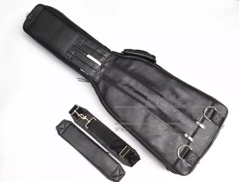 Estuche para bajo eléctrico Warwick RB20845B Master Series Super Bag de cuero PU Foto 2 de 4