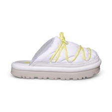 UGG SPACESLIDER TECH SLIDE WHITE PLATFORM WOMEN'S SLIPPERS SIZE US 9/UK 7 NEW
