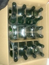 6x Green Wine Glasses + Wine Bottle Stopper | Modern Glassware Set