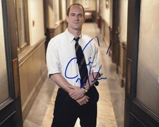 CHRISTOPHER MELONI signed autograph 20x25cm LAW & ORDER in person autograph COA