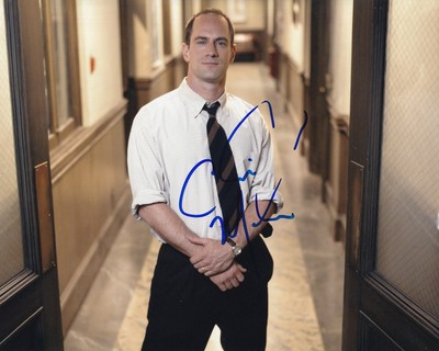 CHRISTOPHER MELONI signed Autogramm 20x25cm LAW & ORDER in Person autograph COA