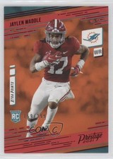 2021 Panini Prestige Rookies Xtra Points Red /299 Jaylen Waddle #213 n0c