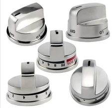 FUNMIT UPGRADE GAS STOVE KNOBS REPLACEMENTS FOR LG LRG30357ST LRG30355ST LRG3085