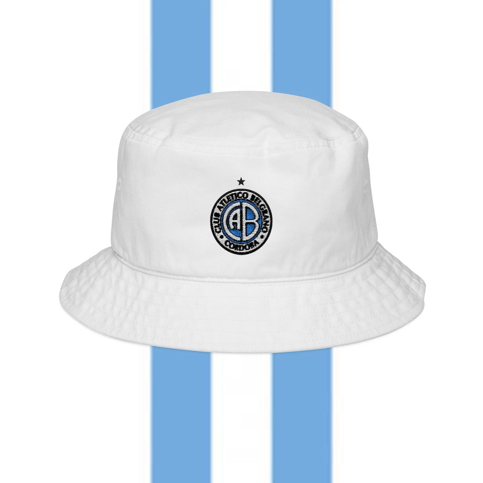 Belgrano de Cordoba Club Argentina PILUSO Bucket Hat 3 COLORS
Opens in a new window or tab
