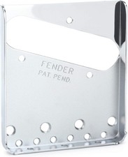 Fender American Vintage 3-Saddle Telecaster® Bridge Plate, Chrome
