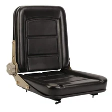Universal Forklift Seat, Tractor Seats with Adjustable Back and Slidable Track 