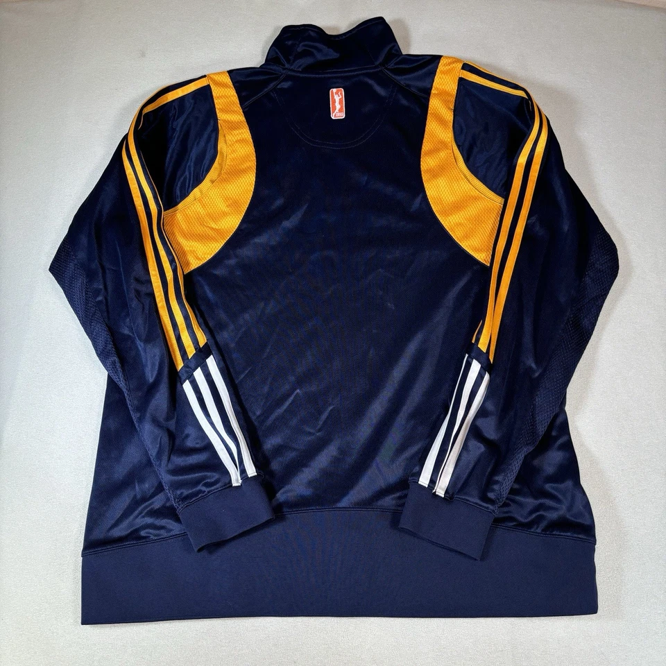 Chaqueta de Pista Adidas Indiana Fever Calentamiento WNBA XL Emitida por el Jugador Brianna Turner Foto 3 de 4