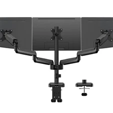 MOUNTUP Triple Monitor Mount for 17-32 inch Screens, Full Motion Triple Monit...