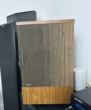 Vintage Bose 501 Series I Speakers Pair 1977 Direct Reflecting Walnut Tested