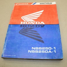 MANUEL REVUE TECHNIQUE D ATELIER HONDA NSS 250 JAZZ 2001-> NSS250 NSS250 ABS