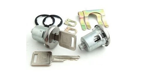 Juego de cerradura de puerta de encendido Chevelle Skylark GTO Monte Carlo Chevy 69 a 78 Foto 4 de 4