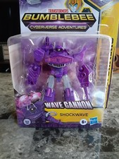 New SHOCKWAVE Cyberverse Hasbro Transformers Wave Cannon Warrior Class Figure