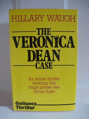 The Veronica Dean Case by Hillary Waugh Hardback Book Uk First Edition 1984