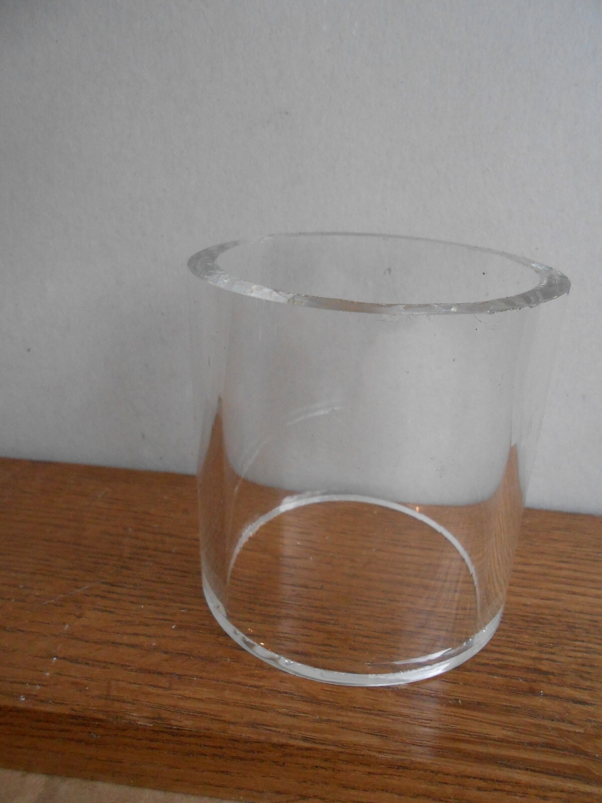 VINTAGE OILER GLASS 3X3 FOR 5 OILER Gas Engine Motor Drip Oiler Glass