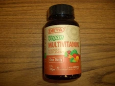 Deva Vegan Multivitamin & Mineral 90 Tablets in each Exp 12/19/2025