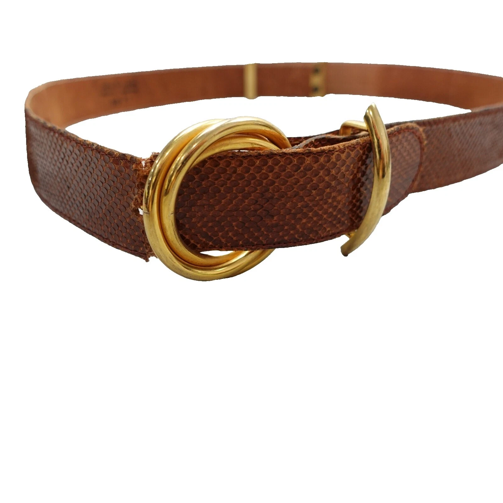Handmade Leather Snake Belts for Men