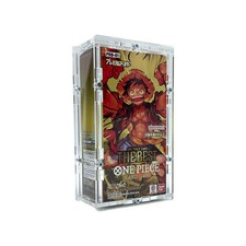 Acrylic Case fits One Piece Booster Box japanish PRB-01 The Best Premium Booster