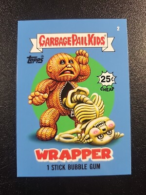 Wrapper Card #2 Little Big Planet Sackboy Garbage Pail Kids Game