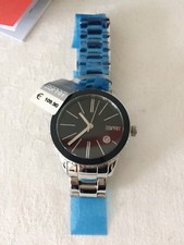 Esprit ES105062005 • Damen-Armbanduhr • XS Marin Halo Silver Black • NEU+OVP