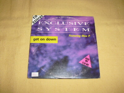 Exklusives System mit Max P.    Get On Down CD Single 