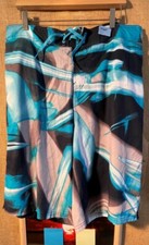 Nike Board Shorts XL multicolor pockets built-in-mesh-brief stretch