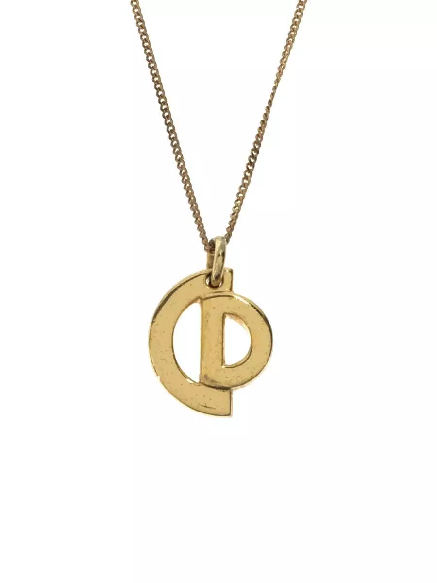 Dior necklace gold top