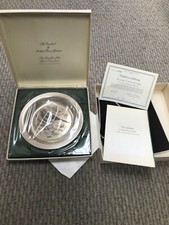FRANKLIN MINT STERLING SILVER BIRD PLATE 