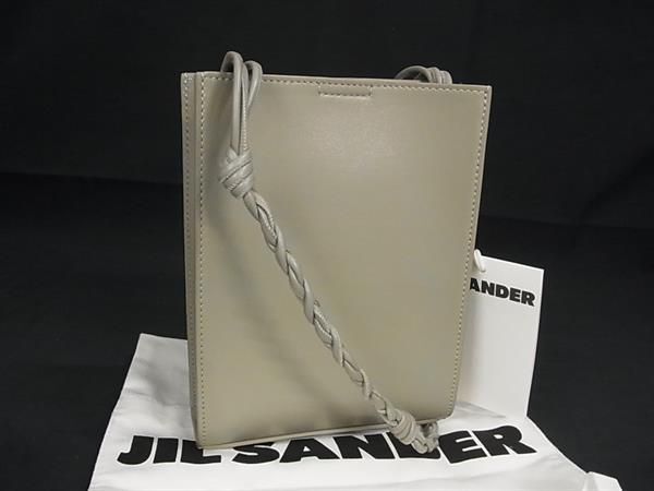 Jil Sander Tangle Small Leather Crossbody Shoulder Bag Pochette