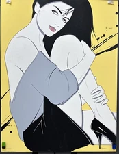 Luis Preciado, Genevieve, Pop Art, Fine Art Print, Serigraph