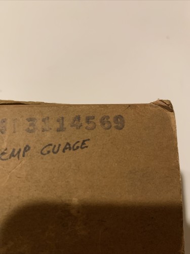 1951 NASH Temperature Temp Dash Gauge Instrument Cluster Speedometer 3114569 NOS - Picture 13 of 13
