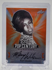 2019 Leaf Pop Century  Mary Wilson Orange BA-MW1   2/3