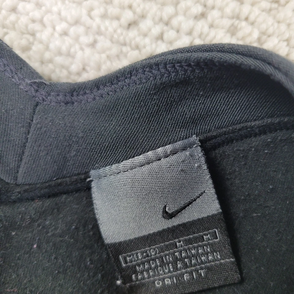 Camisa Nike para mujer mediana azul gris camiseta sin mangas a rayas correr correr logotipo Swoosh Foto 4 de 4