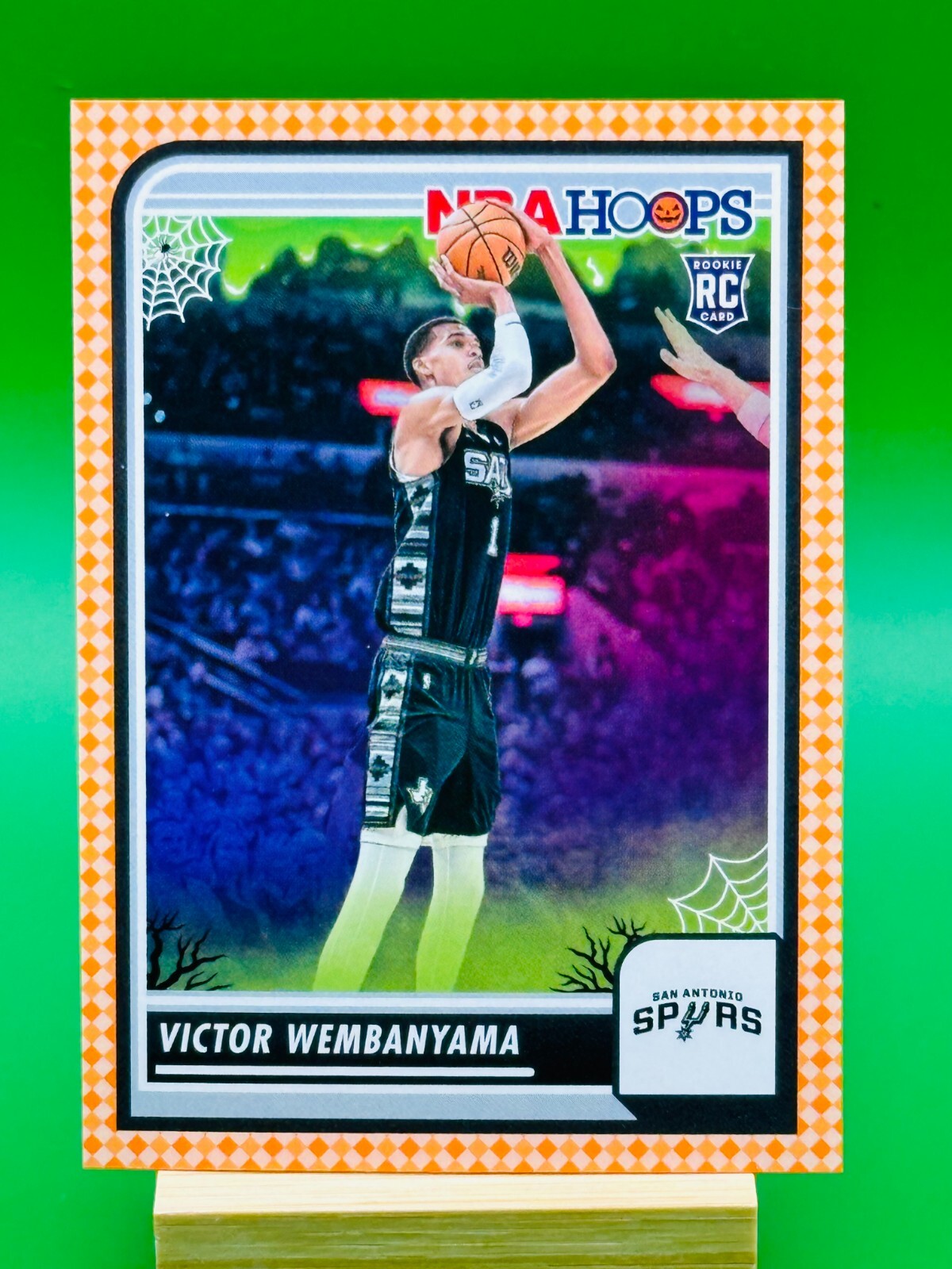 2023-24 Panini Haunted Hoops - Victor Wembanyama - Orange Rookie #108 RC