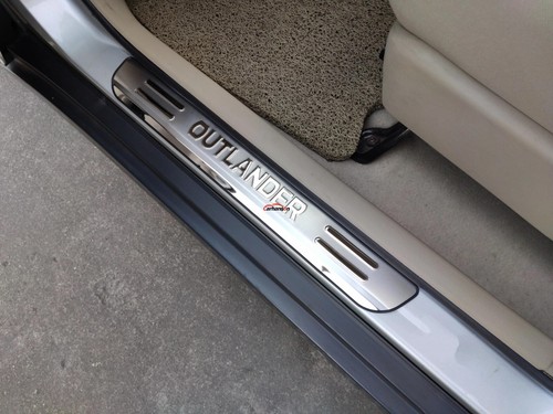 For 2024 Mitsubishi Outlander Accessories Door Sill Protector Trim Scuff Plate - Picture 14 of 21