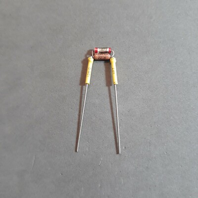 TREBLE BLEED ''MOJO'' PAPILLON 470pF Axial Glass Monolithic cap 221K DALE resis