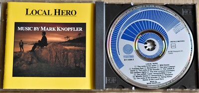 Mark Knopfler Local Hero 1st press West Germany  Polygram 811 038-2 Blue Swirl