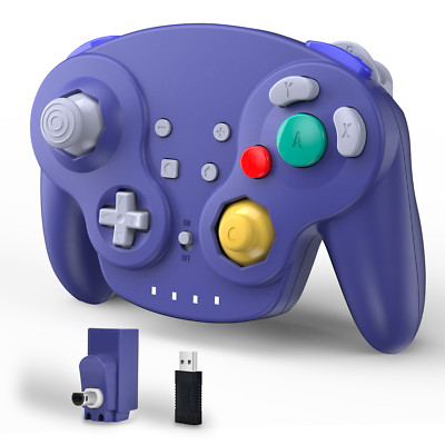 2.4 GHz Wireless NGC Switch Online Controller for Win PC iOS Mac GameCube/Switch