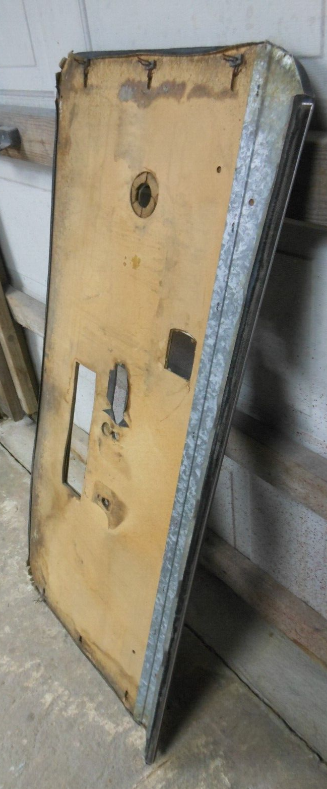 68 AMC AMX JAVELIN BLACK INTERIOR CARDBOARD DOOR PANEL L LH LEFT